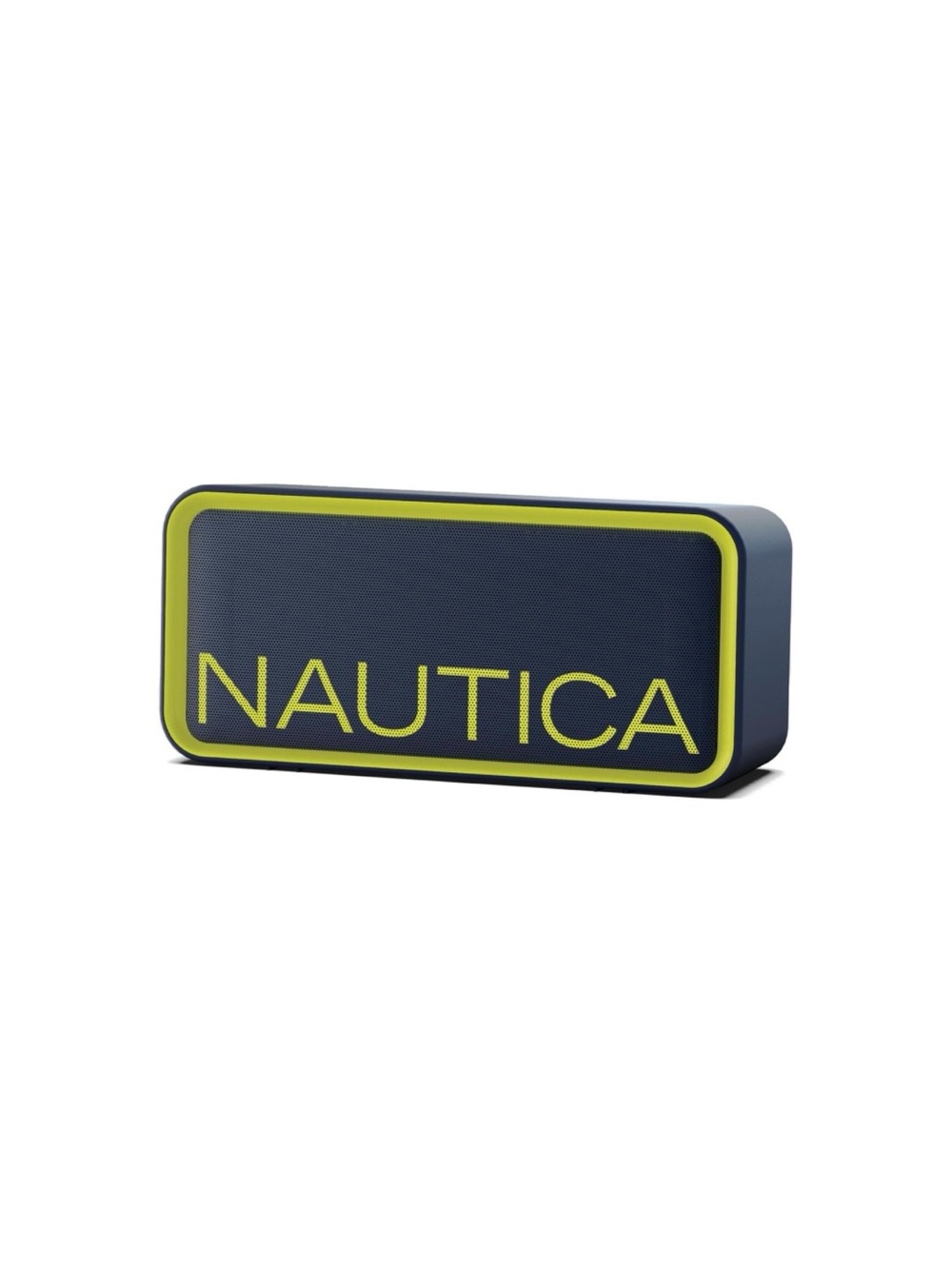 Nautica Bluetooth Speaker in Navy and Neon Yellow-Green